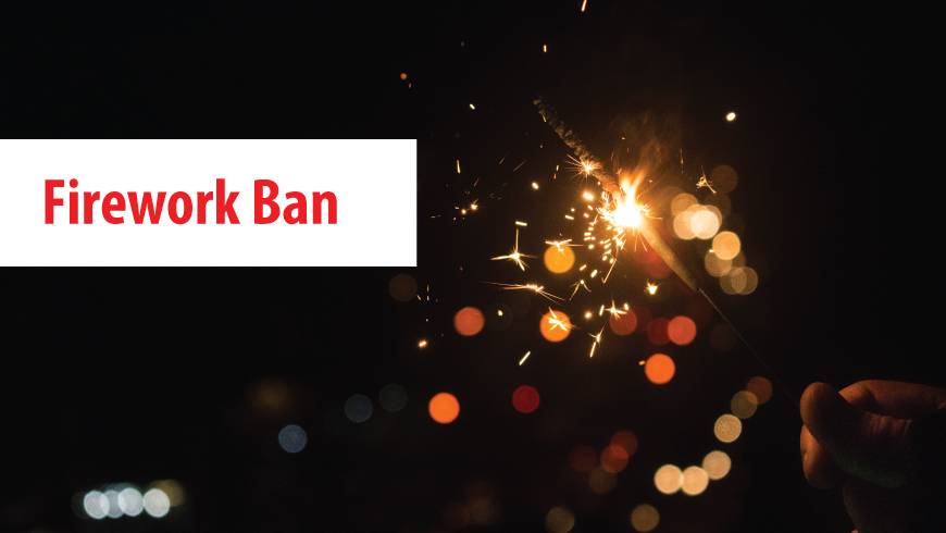 Firework Ban in La Madera