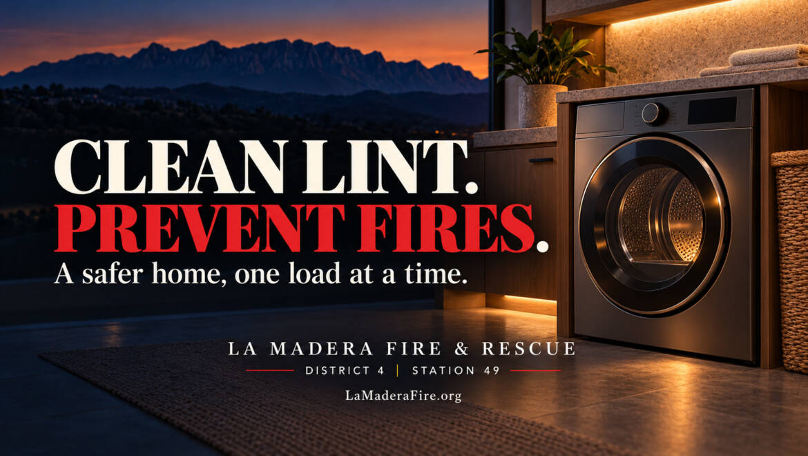 Clean Lint. Prevent Fires: Clothes Dryer Safety at Home